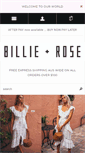 Mobile Screenshot of billieandrose.com.au